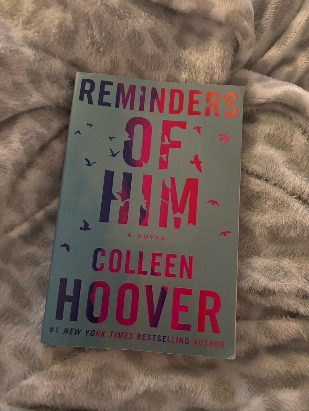 Reminders of Him by Colleen Hoover paperback book